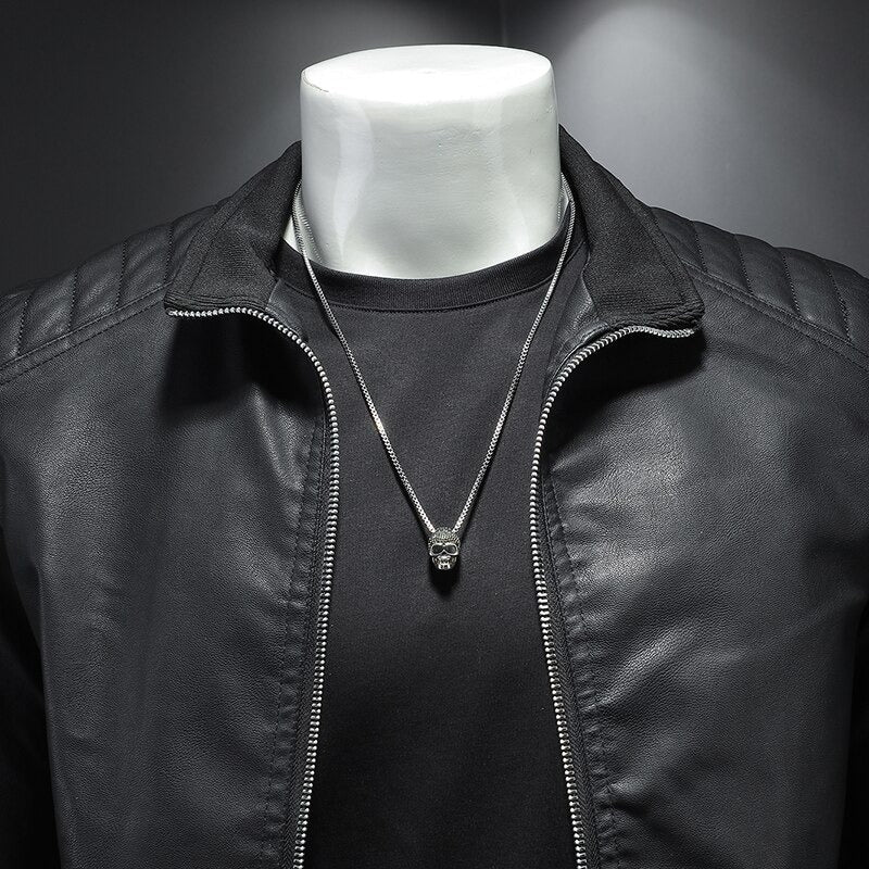 The Vienna Biker Faux Leather Jacket