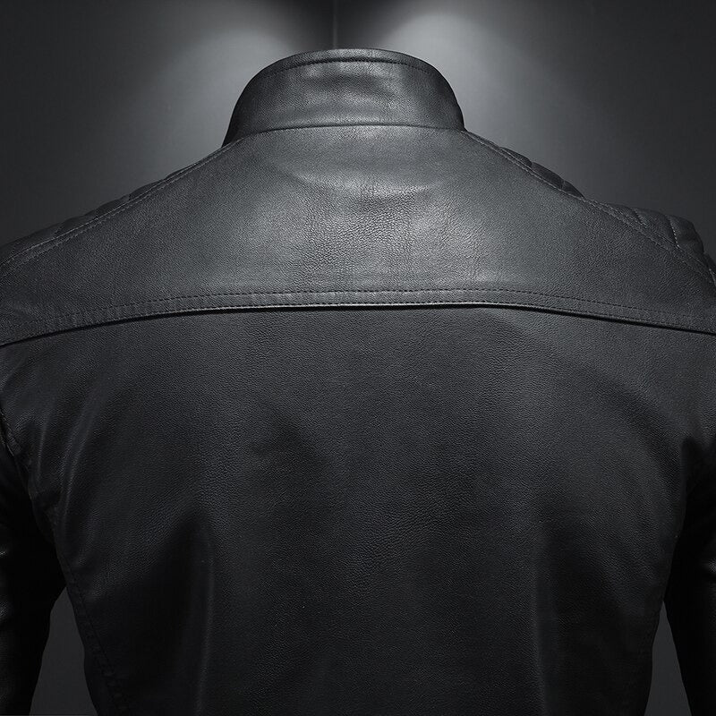 The Vienna Biker Faux Leather Jacket
