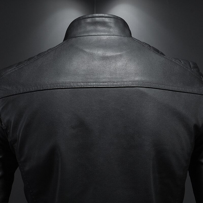The Vienna Biker Faux Leather Jacket