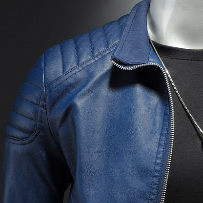 The Vienna Biker Faux Leather Jacket