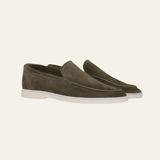 The Monaco Yacht Loafers Olive