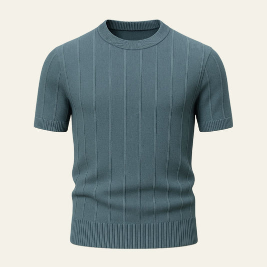 The Cannes Ribbed Knit T-Shirt