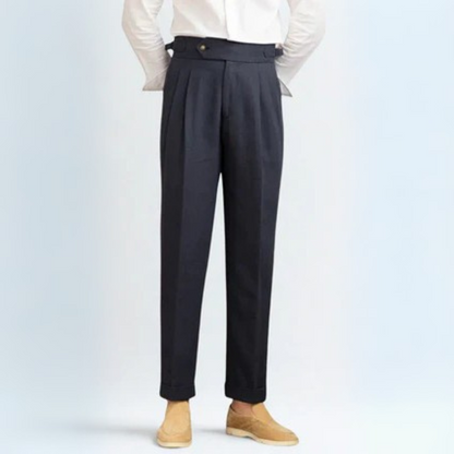 The Cagliari Pleated Trousers