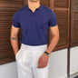 The Verona Cotton V-Collar Polo