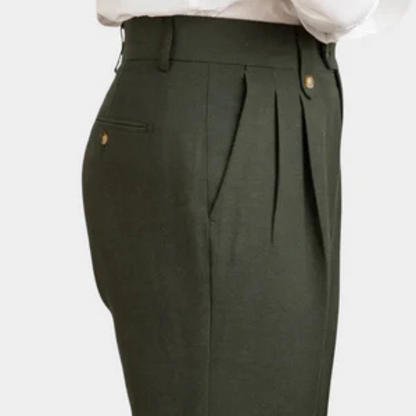 The Napoli Pleated Trousers