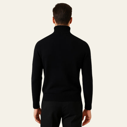The Sloane Cotton Knit Turtleneck