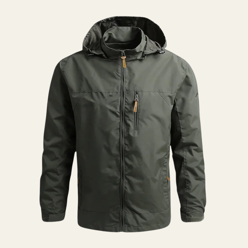 The Oslo Hooded Rain Jacket