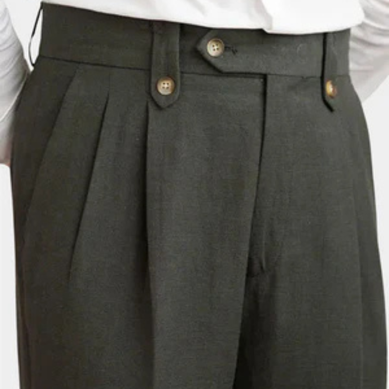 The Napoli Pleated Trousers