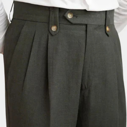 The Napoli Pleated Trousers
