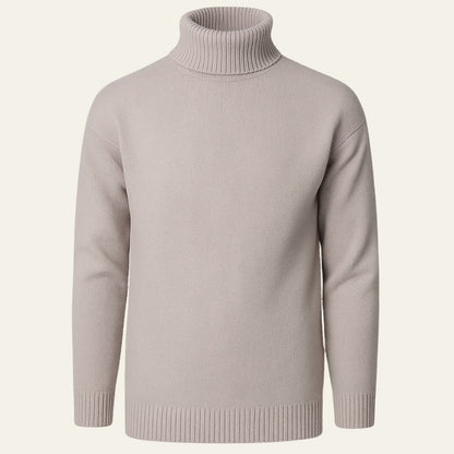 The Sloane Cotton Knit Turtleneck