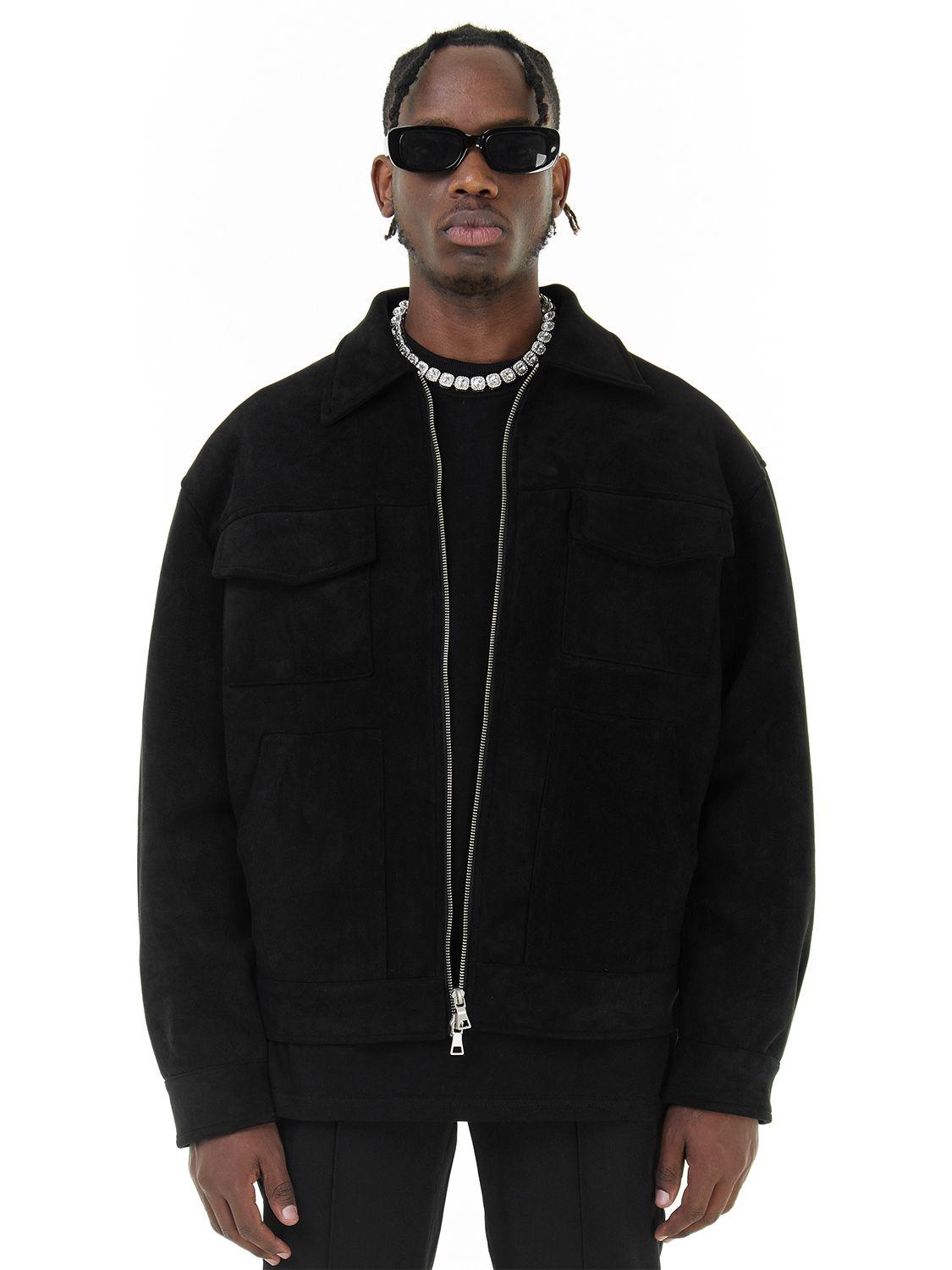 The Vienna Utility Suede Field Jacket