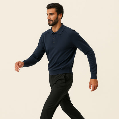 The Cambridge Wool Knit Polo