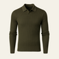 The Lisbon Ribbed Cotton Knit Polo