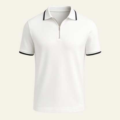 The Monaco Quarter Zip Polo