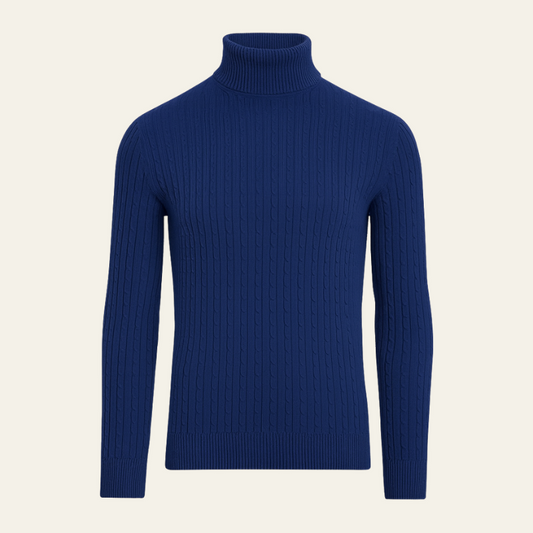 The Monaco Ribbed Knit Turtleneck