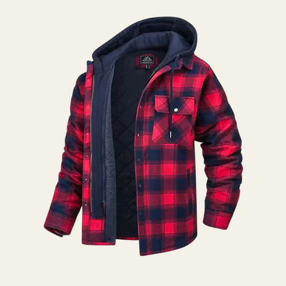 The Regent Hooded Check Jacket
