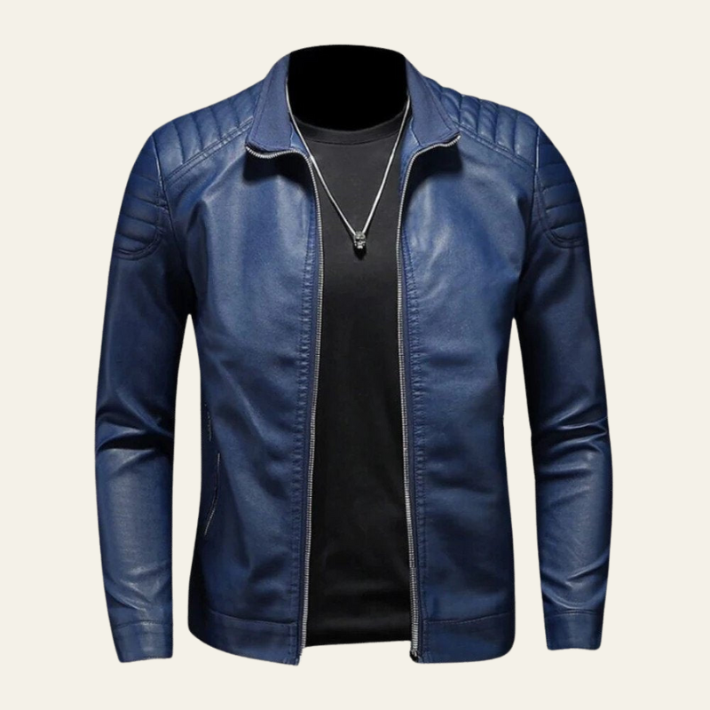 The Vienna Biker Faux Leather Jacket